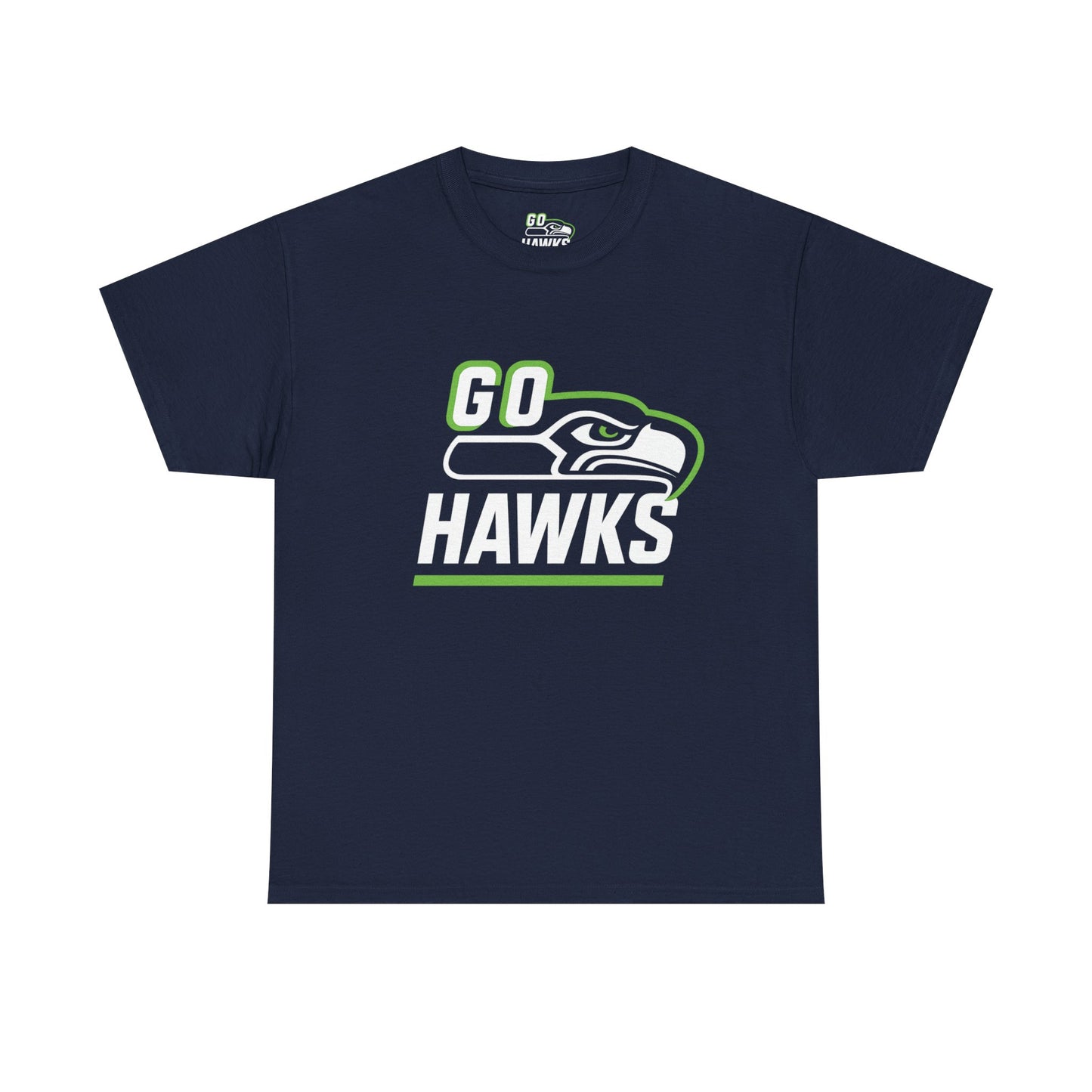Seahawk Fan Official "GO HAWKS" Tee