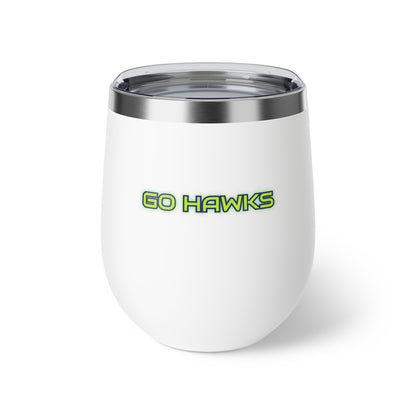 GO HAWKS Copper Vacuum Insulated Cup, 12oz