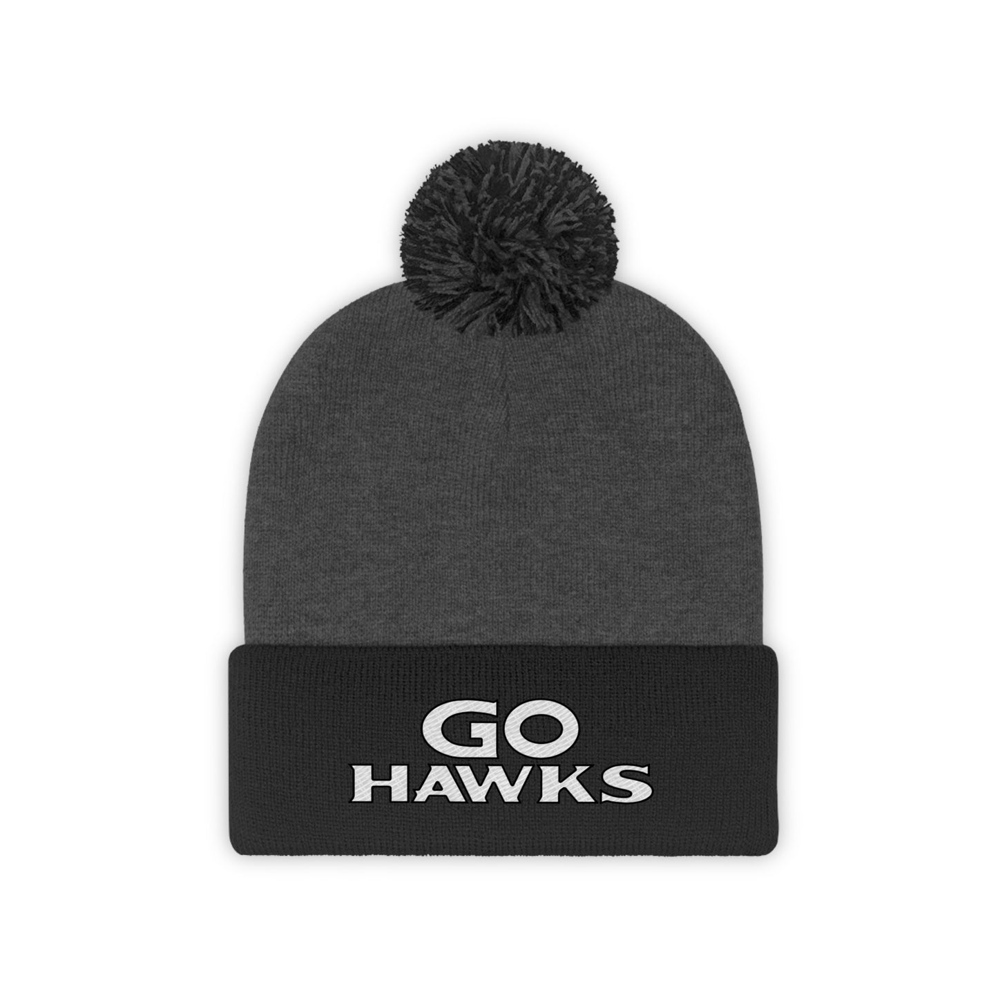 GO HAWKS Pom Pom Beanie