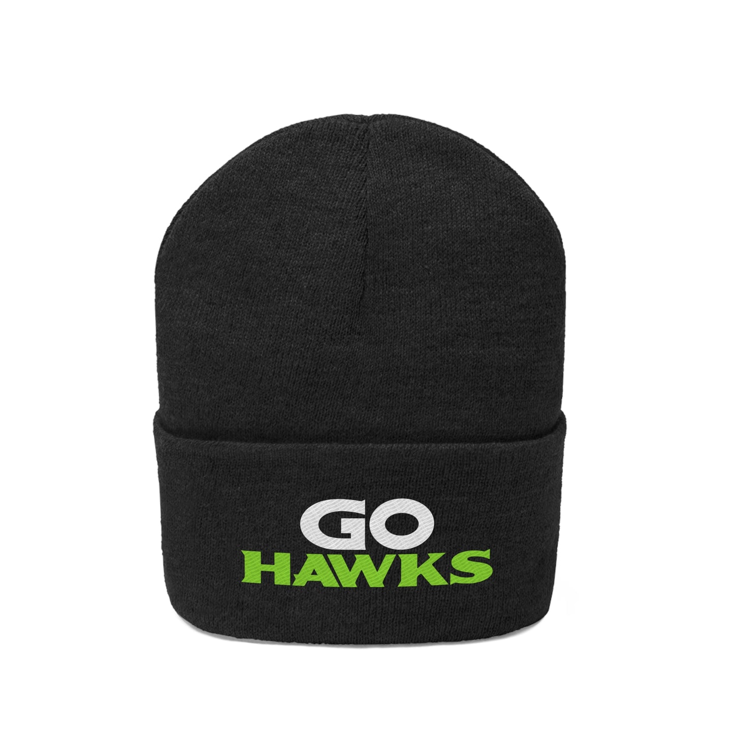 GO HAWKS Knit Beanie