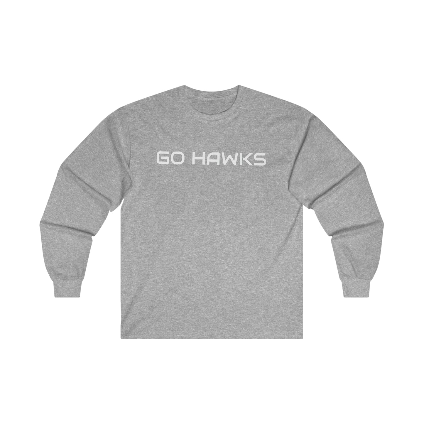 GO HAWKS Ultra Cotton Long Sleeve Tee