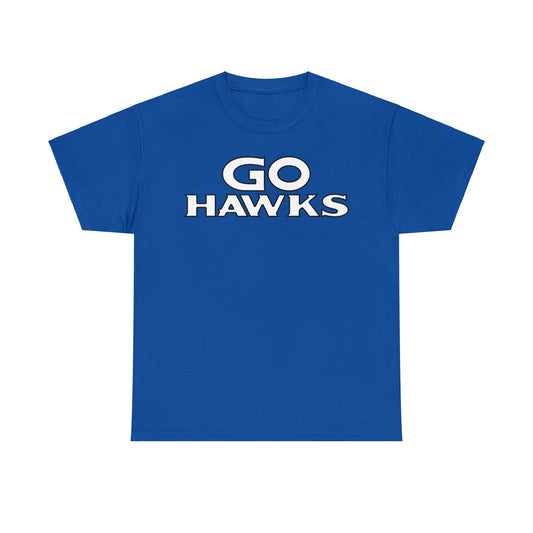 GO HAWKS Unisex Heavy Cotton Tee