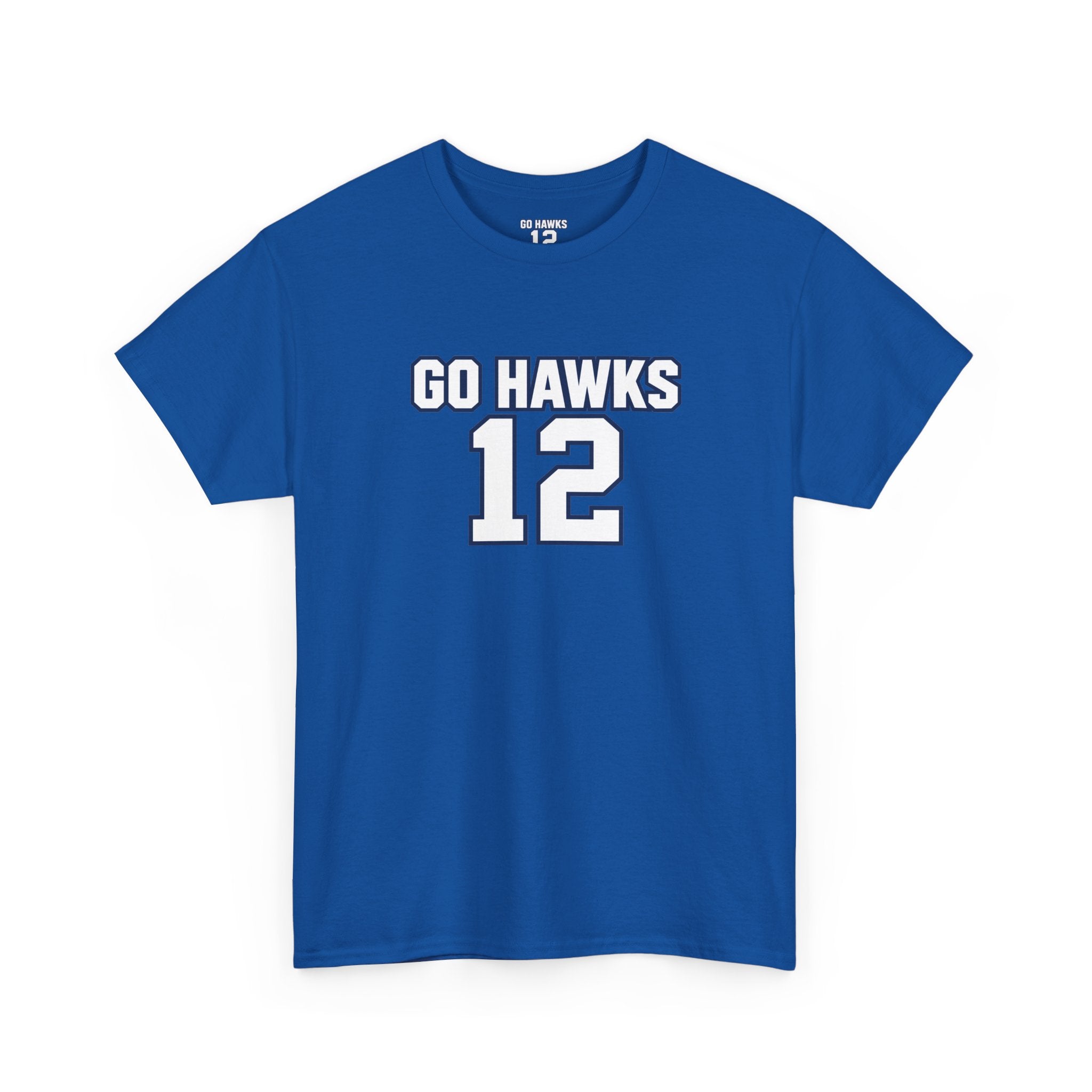 Go Hawks 12 T-Shirt — Seattle Seahawks Fan Tee