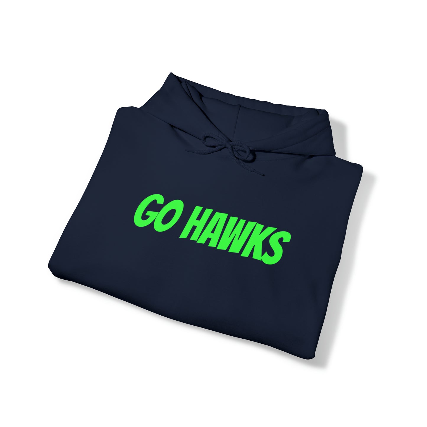 GO HAWKS Unisex Heavy Blend™ Hooded Sweatshirt