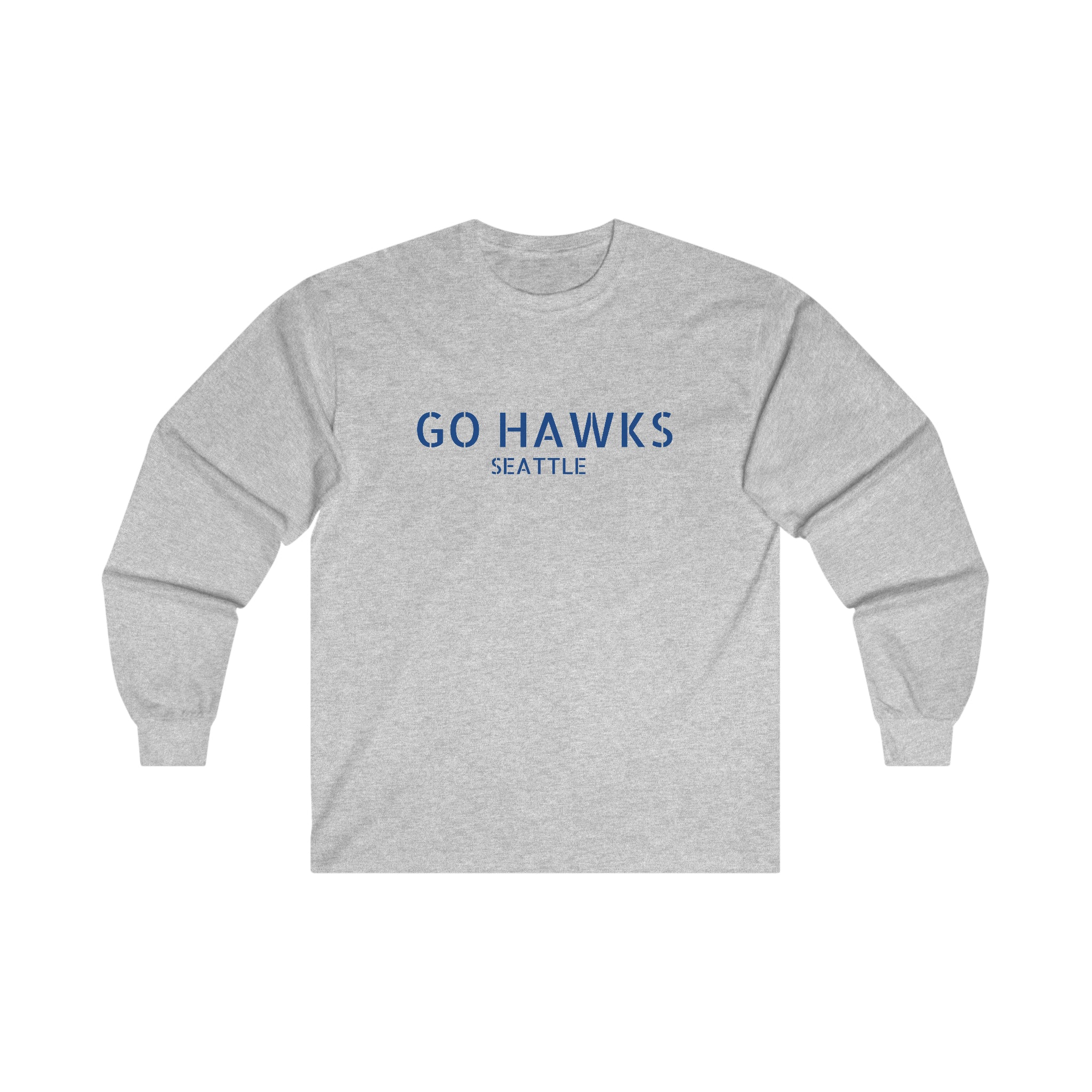 GO HAWKS Ultra Cotton Long Sleeve Tee | Seahawks Gear – Go Hawks 12
