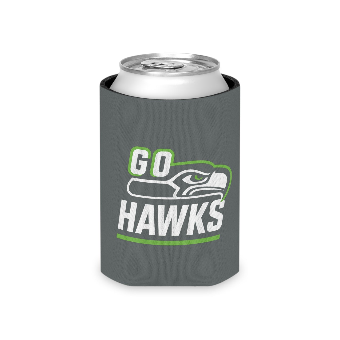 GO HAWKS Can Cooler