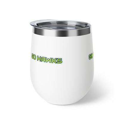 GO HAWKS Copper Vacuum Insulated Cup, 12oz