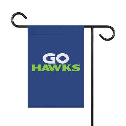 GO HAWKS Garden & House Banner