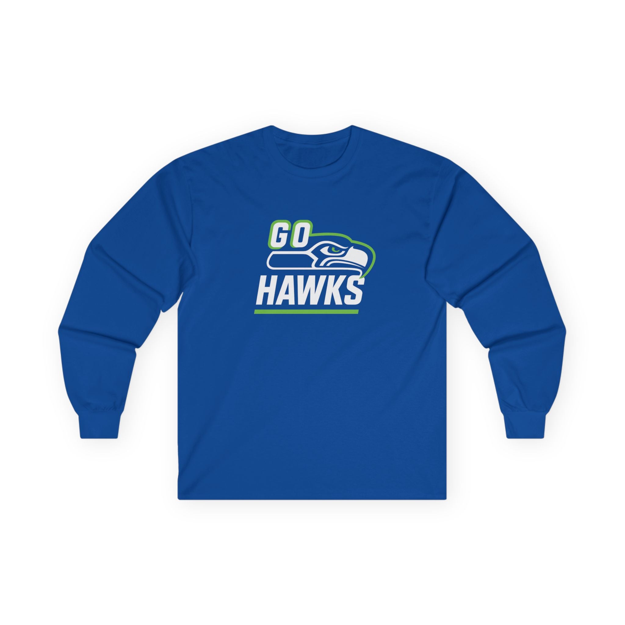GO HAWKS Official Throwback Long Sleeve