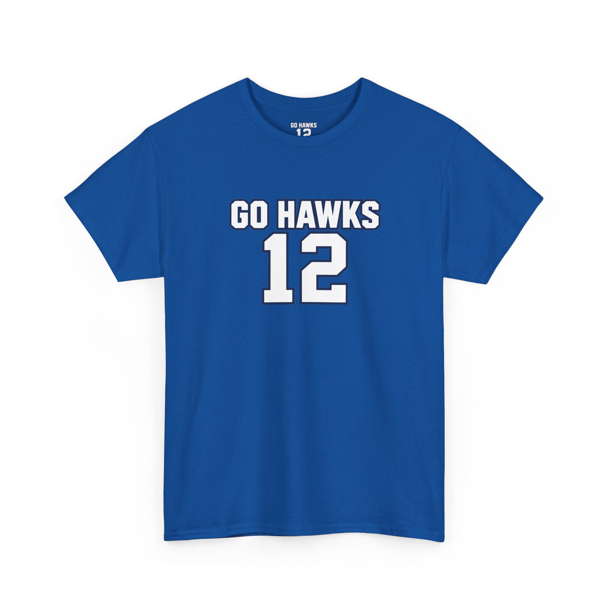 Go Hawks 12 T-Shirt — Seattle Seahawks Fan Tee