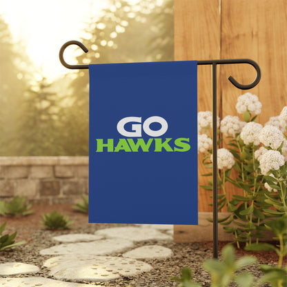 GO HAWKS Garden & House Banner