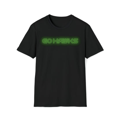 GO HAWKS Unisex Softstyle T-Shirt