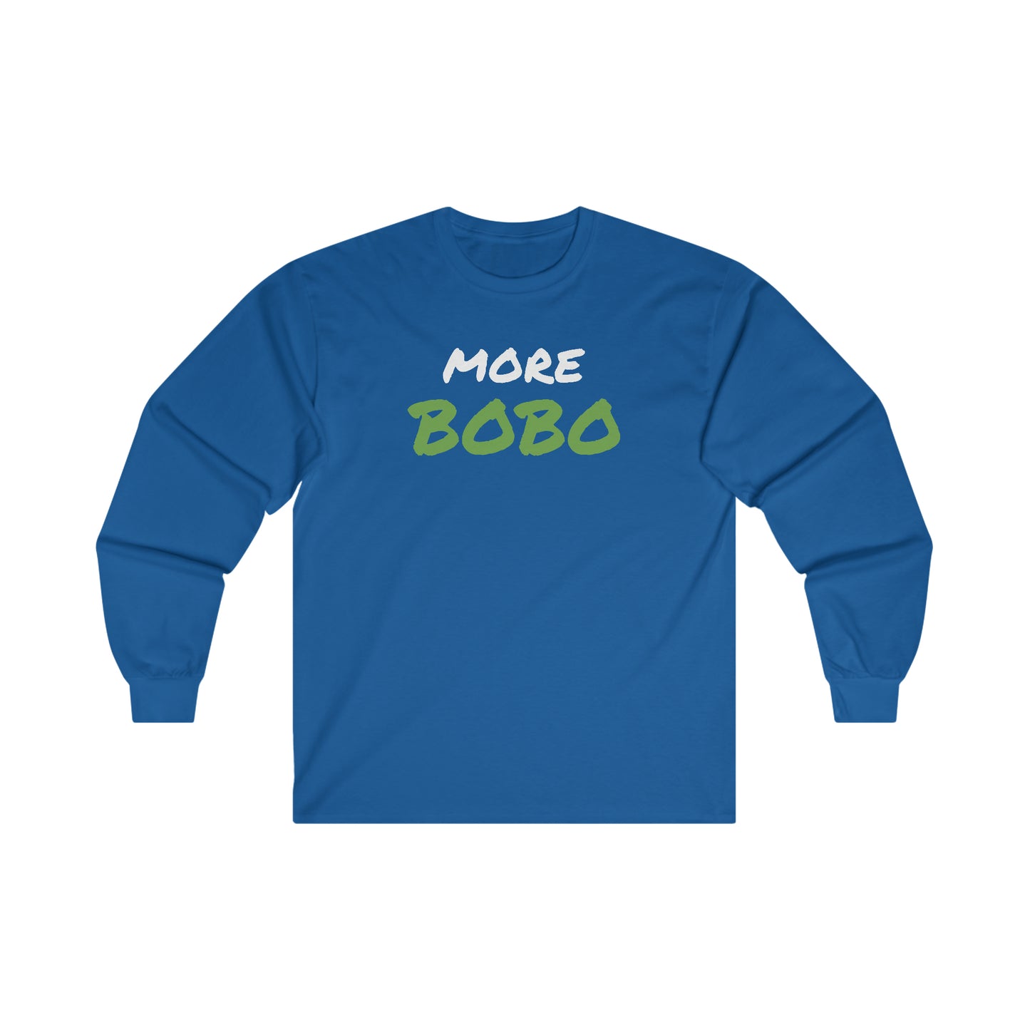 GO HAWKS MORE BOBO Ultra Cotton Long Sleeve Tee