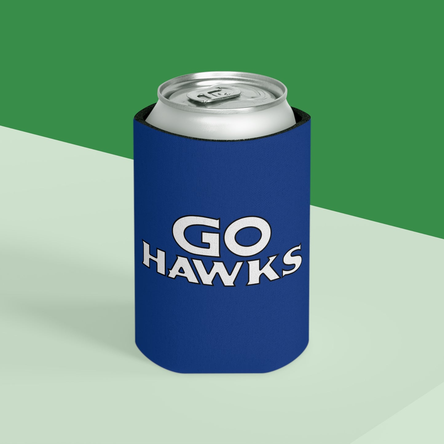 GO HAWKS Can Cooler