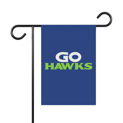 GO HAWKS Garden & House Banner