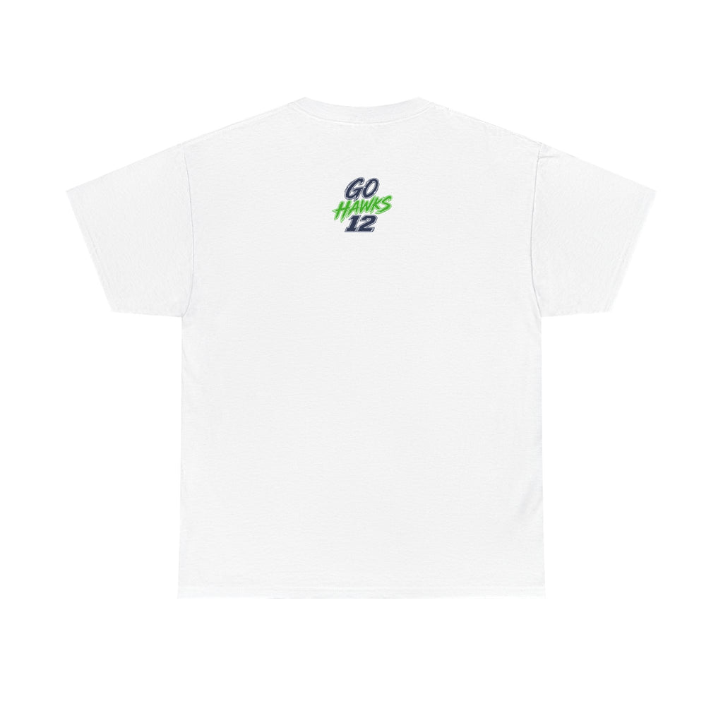 Go Hawks 12 T-Shirt — Seattle Football Fan Tee