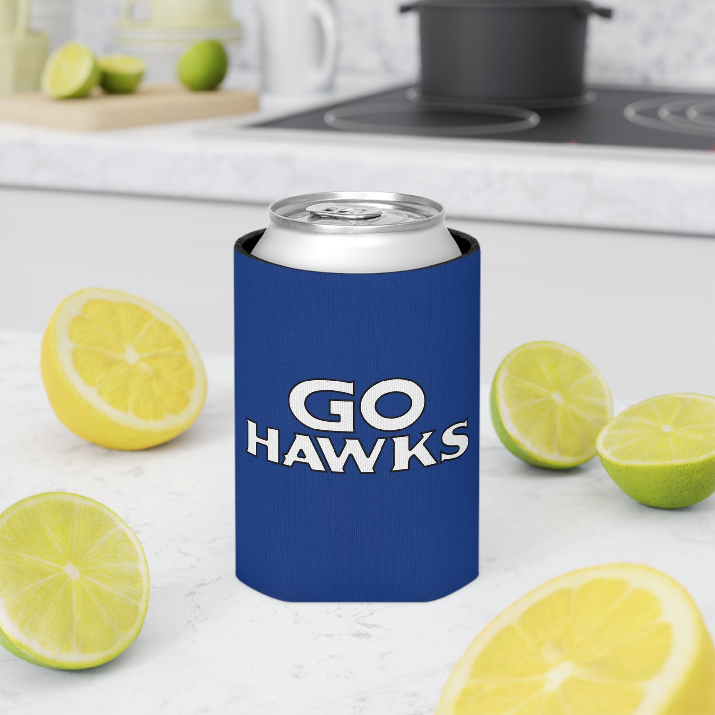 GO HAWKS Can Cooler