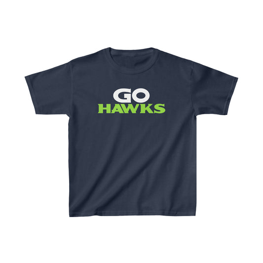 GO HAWKS Kids Heavy Cotton™ Tee