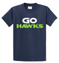 Go Hawks Perfect Blue Friday T-shirt
