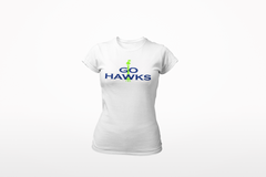 Go Hawks Women’s White T-shirt