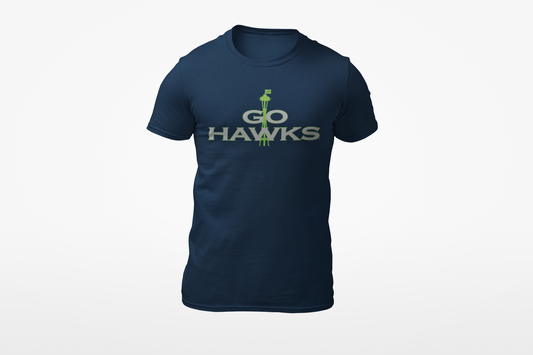 Go Hawks Men’s Blue Friday Tee